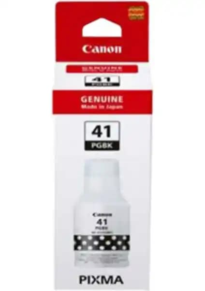 Canon GI-41BK Siyah Şişe Mürekkep: Geniş Uyumluluk ve Yüksek Baskı Kalitesi