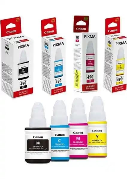 Canon GI-490 Mürekkep Kartuşu: Yüksek Kalite ve Güvenilir Performans İçin Uygun Çözüm