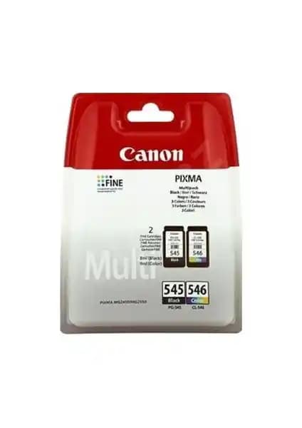 Canon PG-545BK ve CL-546 Kartuş Paketi: Yüksek Kalite ve Güvenilirlik Sunan Orijinal Ürünler