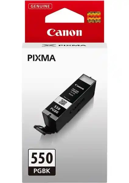 Canon PGI-550 PGBK Siyah Pigment Mürekkep Kartuşu - Uyumlu ve Yüksek Performanslı