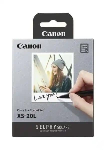 Canon QX10 Selphy Mürekkep ve Kağıt Seti XS-20L ile yüksek kaliteli fotoğraf baskısı