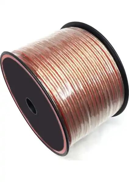 Class 2x2,50mm Hoparlör Ses Sistemi Kablosu Şeffaf ve Yüksek Performanslı