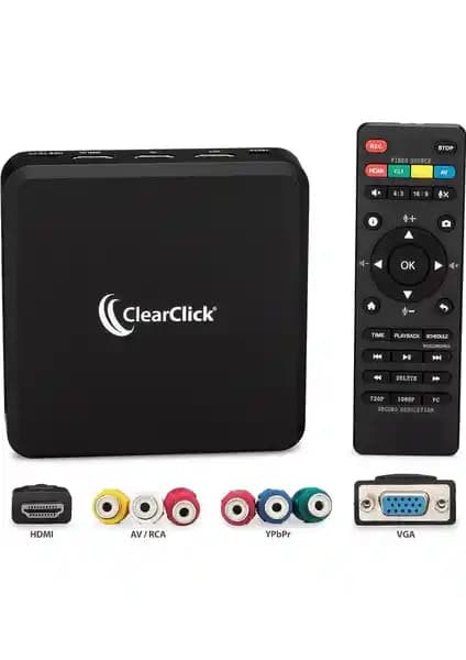 ClearClick HD Capture Box Platinum Yüksek Kalitede Video Kaydı ve Canlı Yayın Cihazı