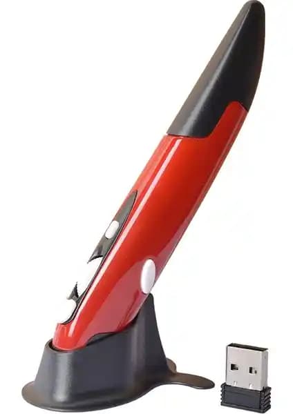 Cloody Optik Kablosuz Ergonomik Kalem Mouse: Uzun Mesafe ve Yüksek Hassasiyetli Kullanım