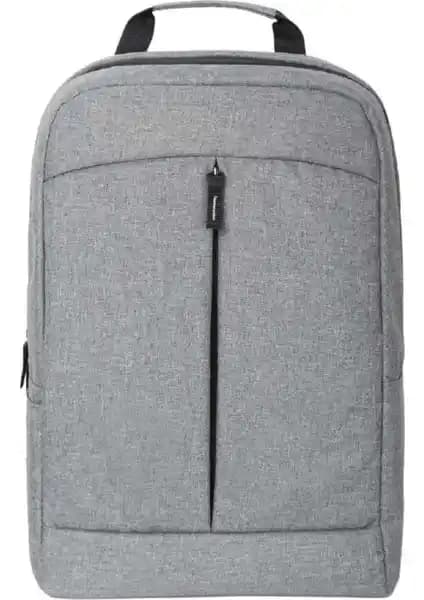 D'Vers 15.6-16.1 İnç Gri Notebook Sırt Çantası: Şık ve İşlevsel Dayanıklı Tasarım
