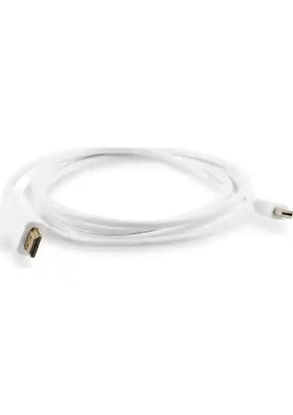 Dark Mini Display Port to HDMI 1.8m Kablo ile Yüksek Kalite Görüntü ve Ses Aktarımı