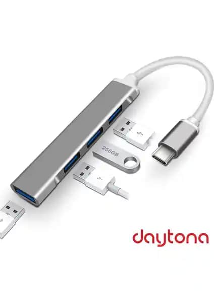 Daytona 809-CC MacBook Uyumlu Type-C USB 3.0 Çoklayıcı İnceleme ve Detaylar