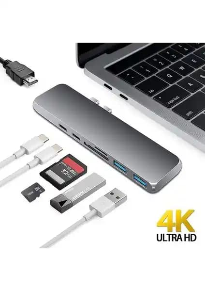Daytona CF03 MacBook Uyumlu Çok Fonksiyonlu Hub Adaptörü Özellikleri ve Kullanımı