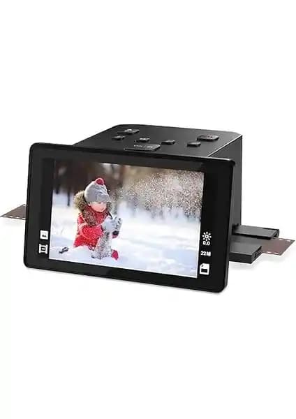 Digit Convert 5 İnç LCD Dijital Film ve Slayt Tarayıcıyla Eski Anılarınızı Dijitale Aktarın
