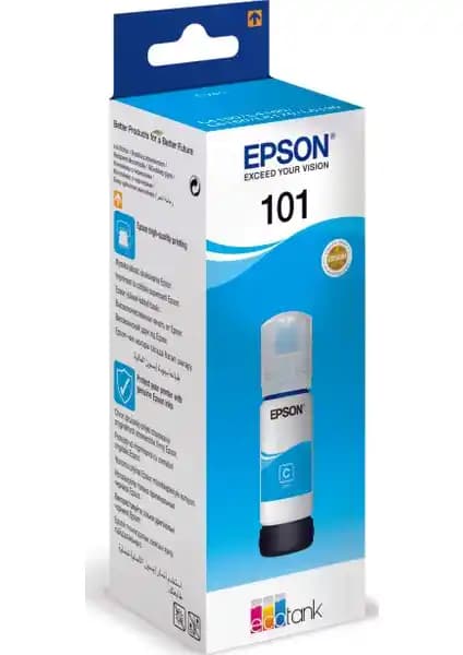 Epson 101 Mavi Mürekkep Şişesi: Renk Doygunluğu ve Yüksek Performans Sunan Baskı Çözümü