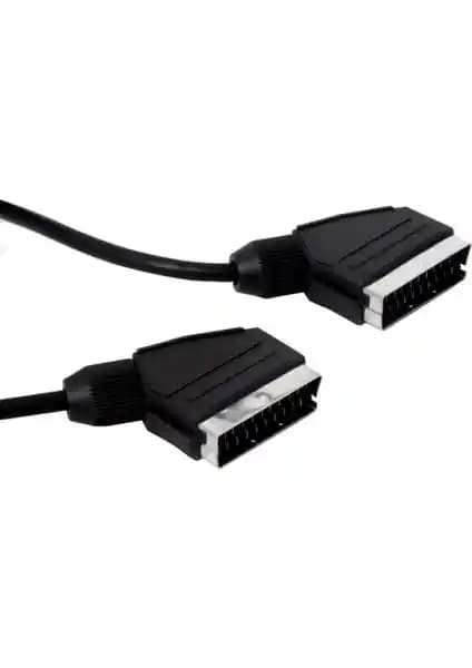 Eski Televizyonlar İçin 2 Metrelik Scart to HDMI Kablosu ile Modern Bağlantı Çözümü