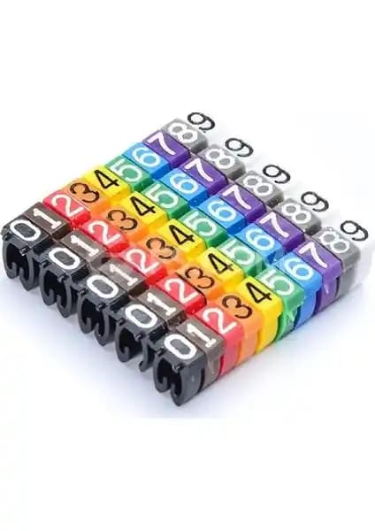 Ethic Kablo Numaratörü 100'lü Paket ile Kablolama İşlemlerinizde Güvenilir Çözüm