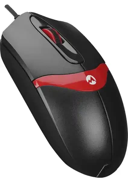 Everest SM-220 USB Kablolu Mouse 1200 DPI Ergonomik ve Dayanıklı Tasarım