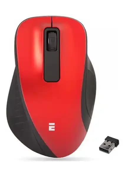 Everest SM-360 Usb Kırmızı 3D Optik Kablosuz Mouse: Ergonomik Tasarım ve Yüksek Performans