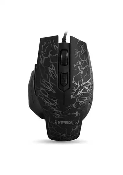 Everest SM-700 Kablolu Siyah Oyun Mouse: Yüksek Performans ve Ergonomik Tasarım