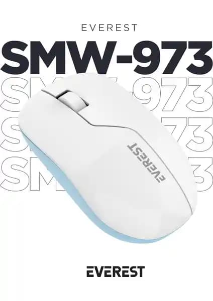 Everest SMW-973 Kablosuz Mouse: Ergonomik Tasarım ve Hassasiyetle Günlük Kullanım