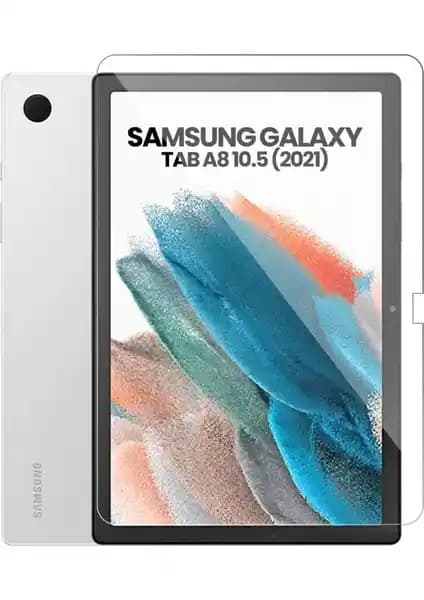 Fibaks Nano Esnek Temperli Ekran Koruyucu Samsung Galaxy Tab A8 10.5 İnç İçin Güçlü ve Şeffaf Koruma