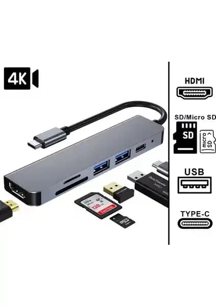 Foxyn FXN-10C Çok Fonksiyonlu Type-C Adaptör ile Çoklu Bağlantı Çözümleri
