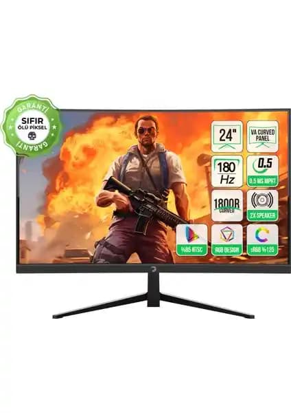 GamePower Vivid T40 24 İnç Kavisli Yüksek Hızlı Oyun Monitörü Özellikleri ve İnceleme