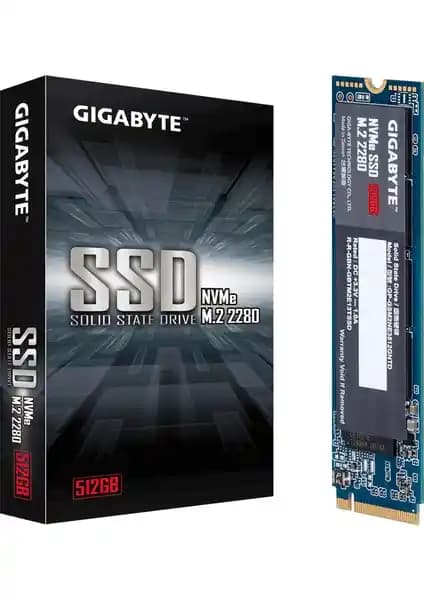 Gigabyte 512GB NVMe M.2 SSD ile Hızlı ve Güvenilir Depolama Çözümü