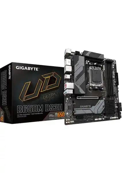 Gigabyte B650M DS3H DDR5 Anakartı: Modern ve Dayanıklı Sistemler İçin Uygun Seçenek