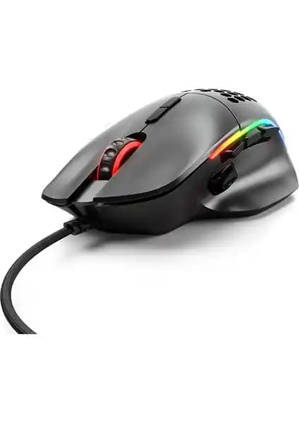 Glorious Model I Kablolu Siyah RGB Oyuncu Mouse Yüksek Hassasiyet ve Ergonomik Tasarım