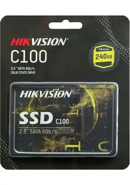 Hikvision HS-SSD-C100 240GB SATA3 SSD ile Bilgisayar Performansınızı Artırın