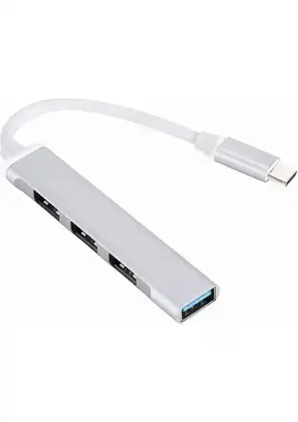 HKN 4’ü Bir Arada Type-C’den USB’ye Adaptör: Hafif ve Dayanıklı Çok Fonksiyonlu Bağlantı Çözümü