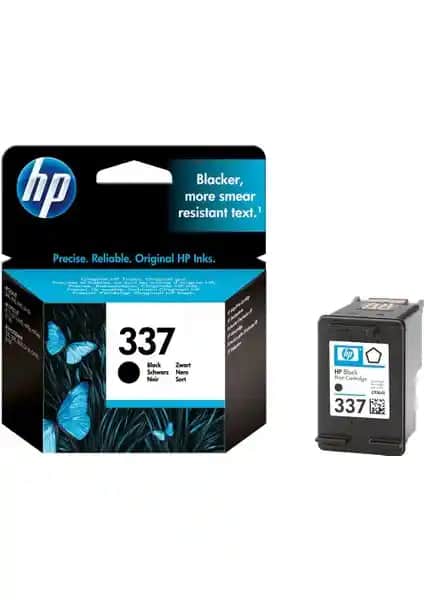 HP 337 Orijinal Siyah Kartuş: Yüksek Kalite ve Güvenilirlik İçin Uyumlu Baskı Çözümü