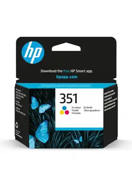 HP 351 TRI Renk Mürekkep Kartuşu: Yüksek Kaliteli ve Güvenilir Baskı Çözümü