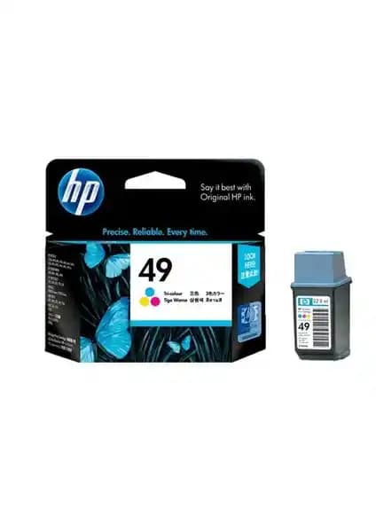 HP 49 Büyük Renkli Kartuş: Yüksek Kapasiteli ve Uyumlu Baskı Çözümü