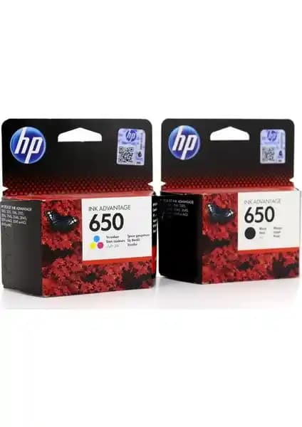 HP 650 CZ101A / CZ102A Set Kartuşları: Yüksek Kalite ve Geniş Uyumluluk Özellikleriyle