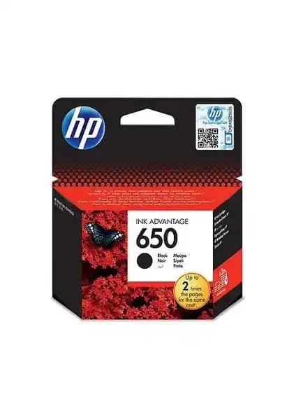 HP 650 Siyah Mürekkep Kartuşu 4 Adet Paket Yüksek Kalite ve Güvenilir Baskı Çözümü
