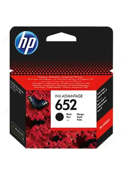 HP 652 Siyah Mürekkep Kartuşu F6V25AE: Yüksek Kalite ve Güvenilir Baskı Çözümü