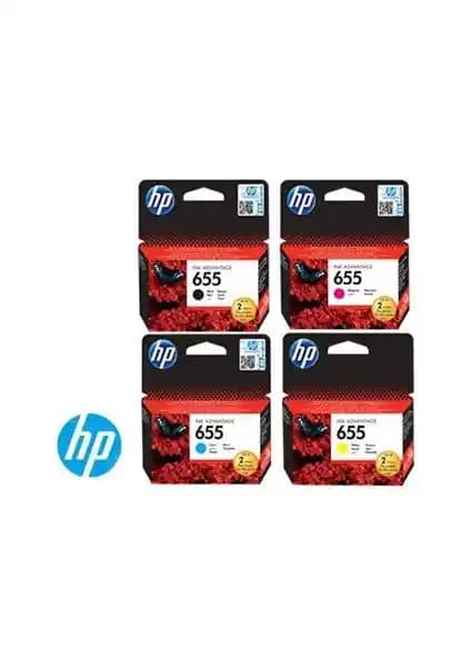 HP 655 Orijinal 4 Renk Seti: Yüksek Kaliteli Renkli Baskılar İçin Güvenilir Seçenek