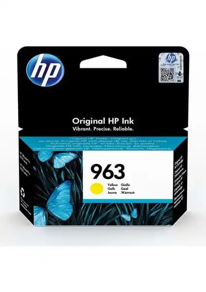 HP 963 Sarı Mürekkep Kartuşu: Yüksek Kalite ve Güvenilirlik ile Baskılarınızı Güçlendirin