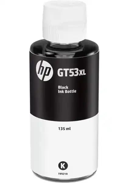 HP GT53XL 135 ml Siyah Orijinal Mürekkep Yüksek Kapasiteli ve Güvenilir Baskı Çözümü