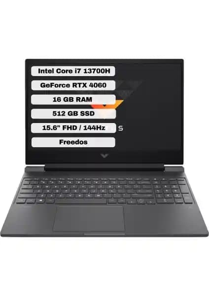 HP Victus Gaming Intel Core i7 13700H ile Güç ve Performansın En İyisi