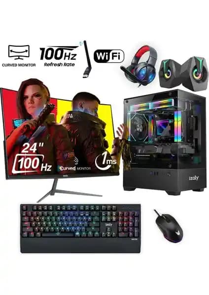 İzoly N12S Masaüstü Bilgisayarı İncelemesi: Orta Seviye Oyun ve Çoklu Görev Bilgisayarı