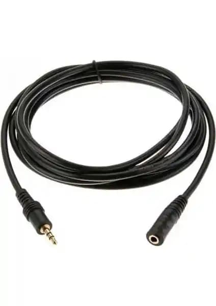 Keepro Platoon PNH-132 Kulaklık Mikrofon Aux Uzatma Kablosu 10 Metre Uzunlukta Güçlü ve Dayanıklı Ses Bağlantı Kablosu