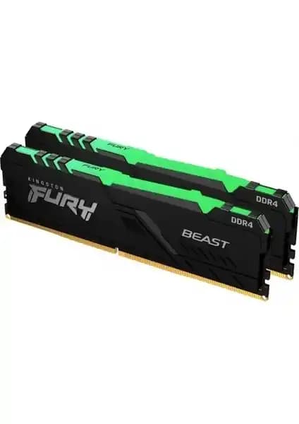 Kingston Fury Beast RGB DDR4 16 GB RAM: Yüksek Hız ve Estetik Birlikteliği