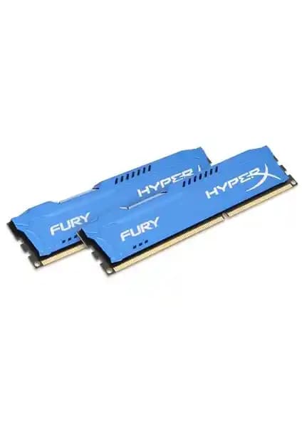 Kingston HyperX Fury Blue 16GB DDR3 RAM - Yüksek Performans ve Estetik Özellikler