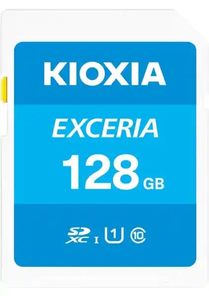 Kioxia 128GB EXCERIA SDXC Hafıza Kartı Yüksek Kapasite ve Güçlü Performans