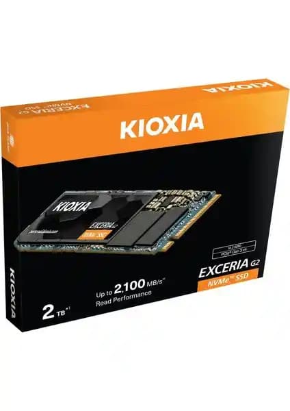 Kioxia PCIe M.2 2TB Exceria G2 NVMe SSD yüksek performans ve dayanıklılık sunar