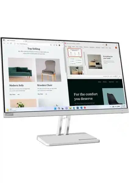 Lenovo L27E-40 27 İnç Full HD VA Panel Monitör Ev Kullanımı İçin Uygun