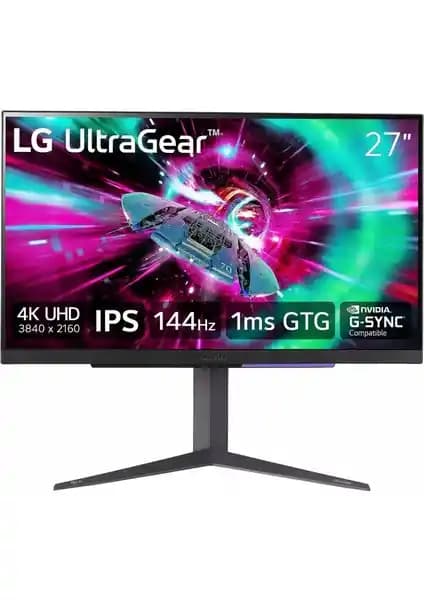 LG Ultragear 27GR93U-B 27 İnç 4K IPS Monitör Yüksek Çözünürlük ve Oyun Performansı