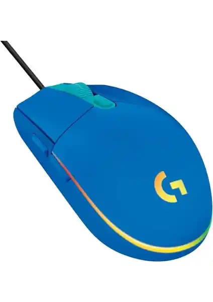 Logitech G102 LightSync Mavi: Yüksek Hassasiyet ve Kişiselleştirilebilir Oyun Faresi