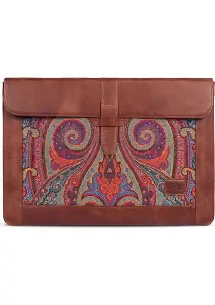 Londo Ot186 Hakiki Deri Kılıf MacBook Pro ve Air 13.3 İnç için Şık ve Koruyucu Tasarım