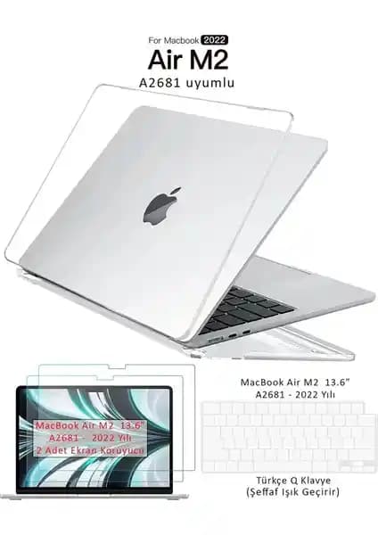 MacBook Air için Estetik ve Dayanıklı Koruma Seti Gelişmiş Tasarım ve Güçlü Koruma Sağlar