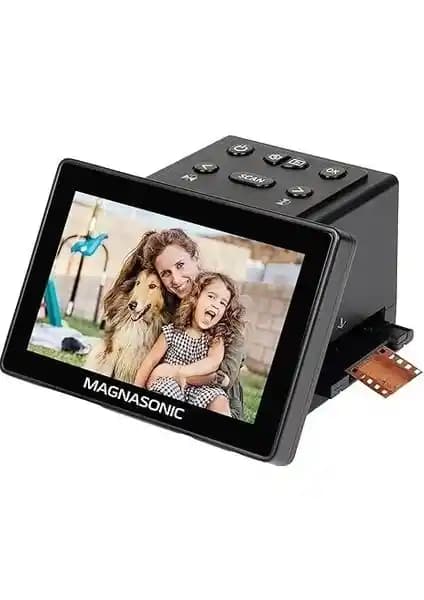 Magnasonic 25MP Film Tarayıcısı ile Eski Filmleri Dijital Ortama Aktarın